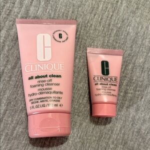 Clinique All About Clean Pink Cleanser Duo